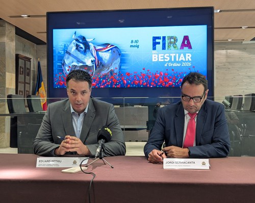 Ordino presenta una nova edició de la Fira del Bestiar, que se celebrarà del 8 al 10 de maig