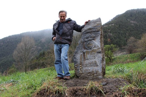 Ordino recupera el monòlit de Sant Cristòfol