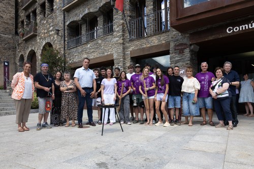 Tret de sortida de les festes del foc a Ordino